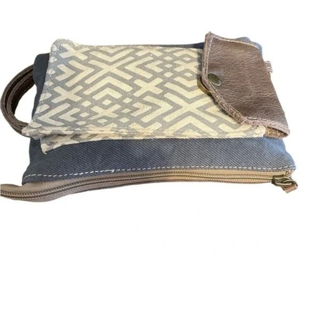 Myra Bag EUC Denim Crossbody purse